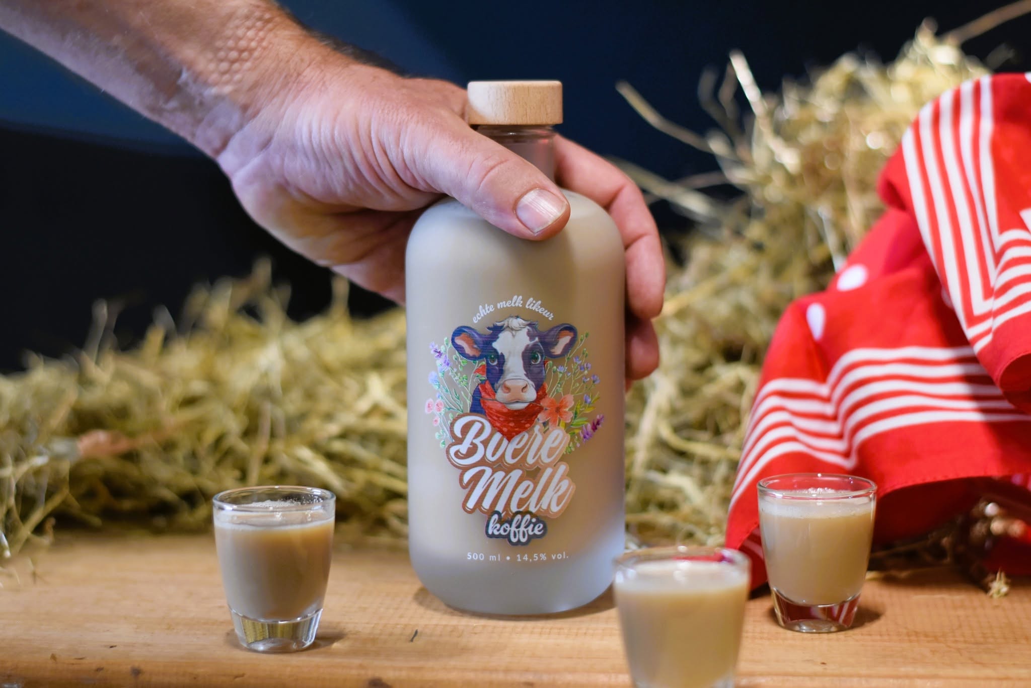 Boeremelk Likeur van Romie's Hoeveijs
